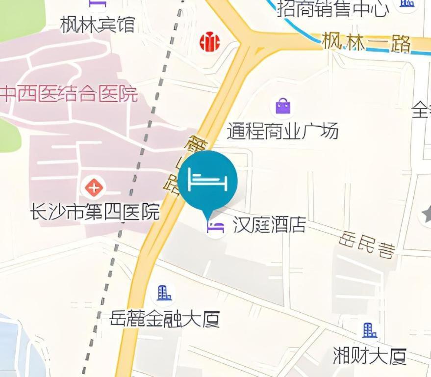 Hanting Hotel Changsha Yuelu Esterno foto